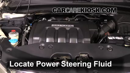 2006 Honda Odyssey Touring 3.5L V6 Power Steering Fluid Fix Leaks